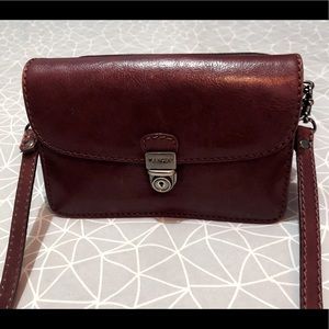 Mancini  leather crossbody/shoulder bag